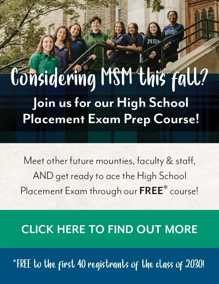 COnsidering MSM this fall?